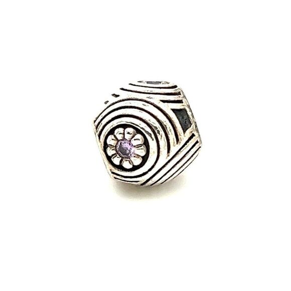 Pandora CZ Scroll Charm - Picture 2 of 6